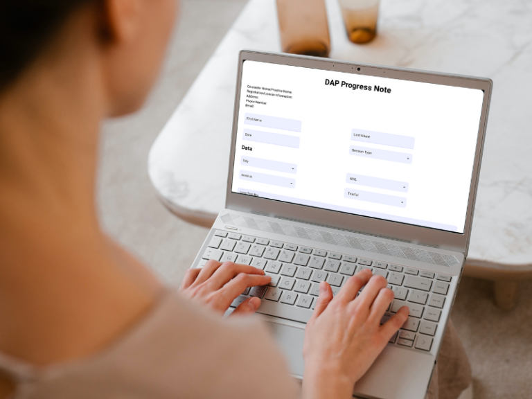 online DAP note feature on Yocale software