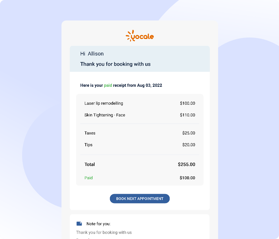 Upfront Payments