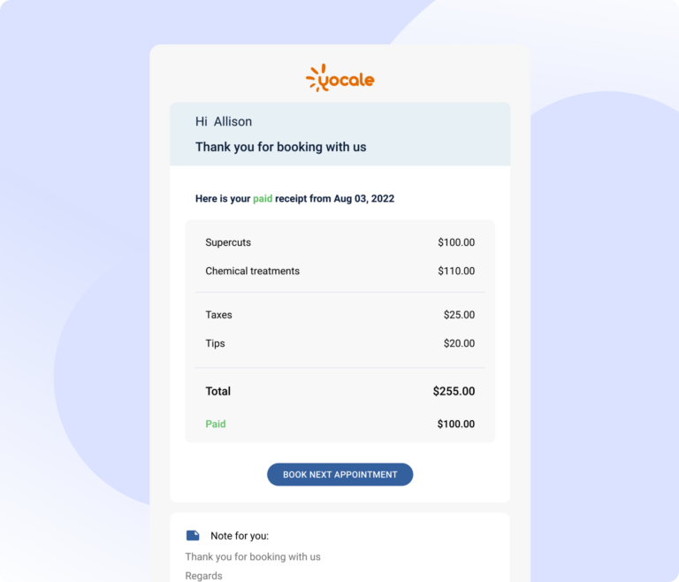 Auto billing
