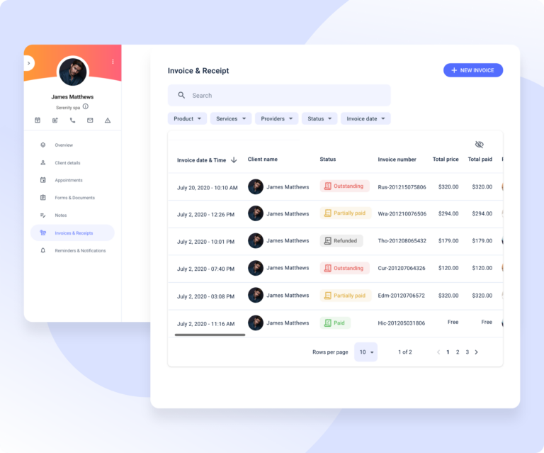 Billing records