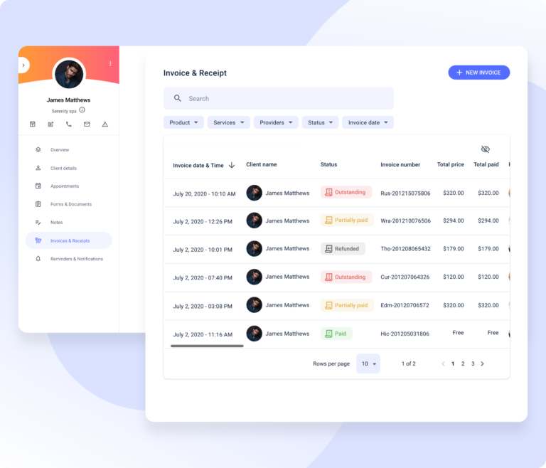 Billing records