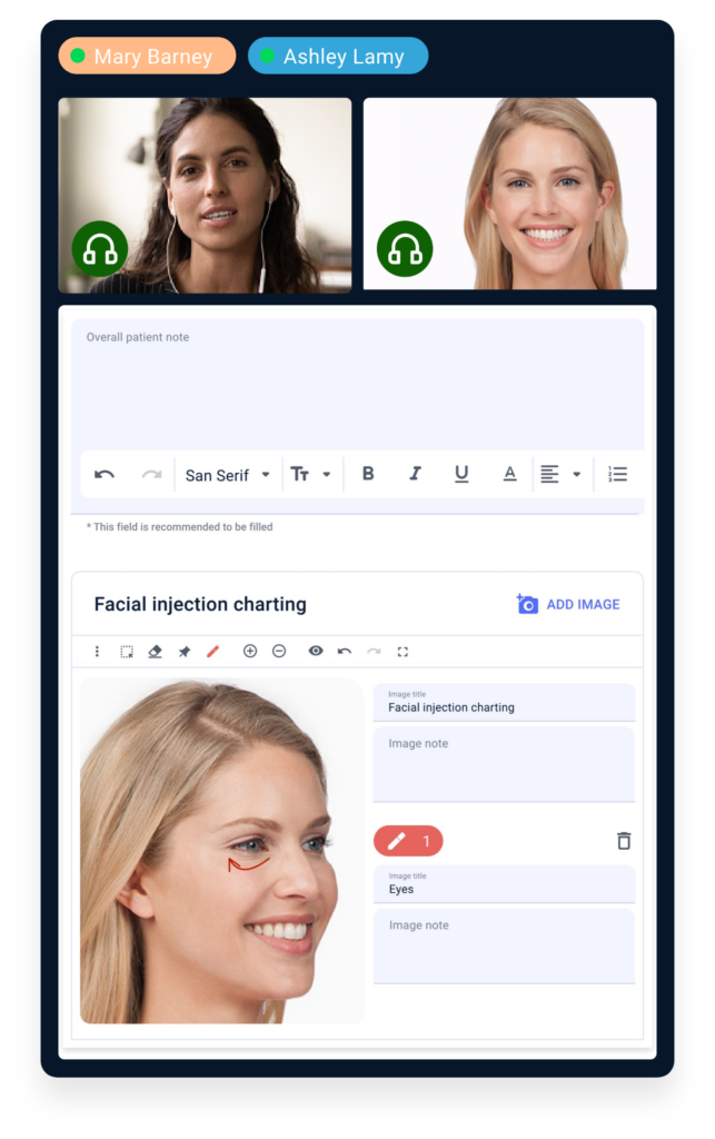 Integrated virtual medispa